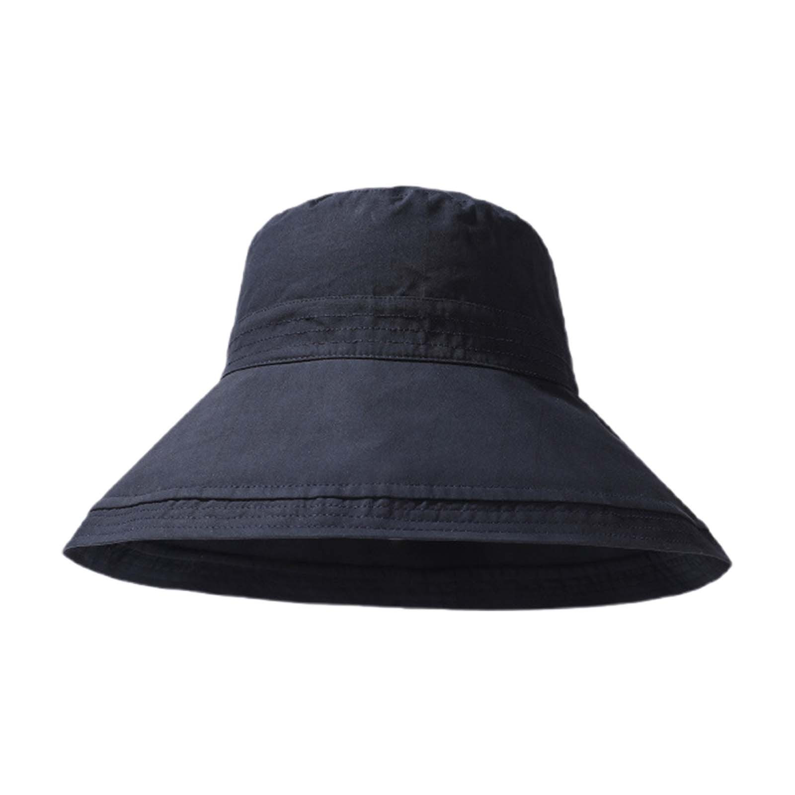 thumbnail image 1 of Sombrero de sol completo para mujer: ala ancha (12-15 cm), protección UPF50+, ala ajustable, plegable, estilo japonés/francés para viajes y uso diario, 1 of 4